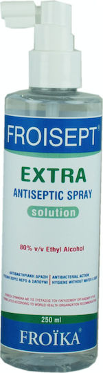 Froika Froisept Extra Antiseptic Liquid Hand Wash Spray 250ml Natural