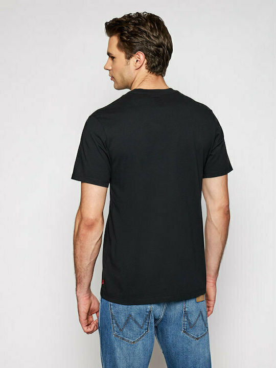Levi's Sportswear Logo Graphic Herren T-Shirt Kurzarm Schwarz