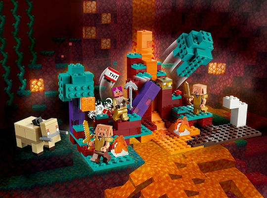 LEGO Minecraft Das Warped Forest Für 8+ Jahre 287 Stück