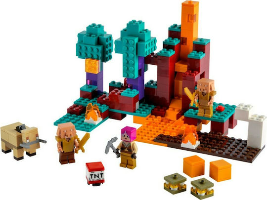 LEGO Minecraft Das Warped Forest Für 8+ Jahre 287 Stück