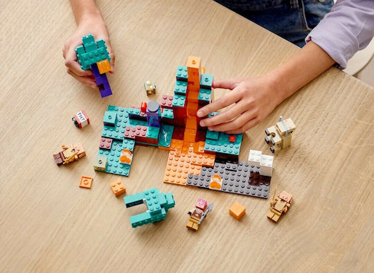 LEGO Minecraft Das Warped Forest Für 8+ Jahre 287 Stück