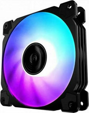 Jonsbo FR-502 Case Fan 120mm (1500rpm / 52.4cfm) με ARGB Φωτισμό και Σύνδεση 3-Pin / 4-Pin PWM