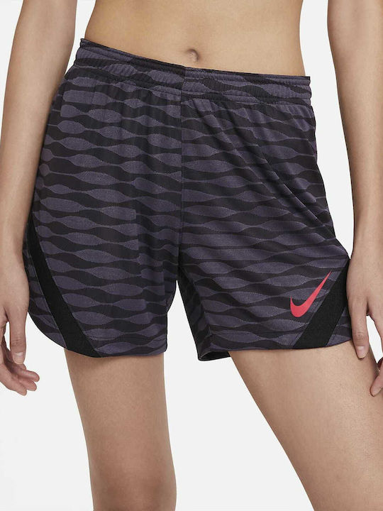 Nike Dri-Fit Strike Αθλητικό Γυναικείο Σορτς Μωβ