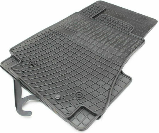 Frogum Set of Front and Rear Mats 4pcs for Alfa Romeo Giulia 2016 Black