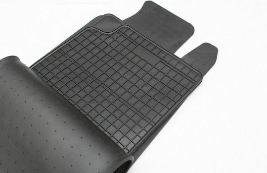 Frogum Set of Front and Rear Mats 4pcs for Fiat Panda 2011 Black