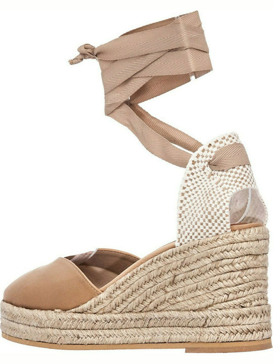 Day2Day Damenplattformen im Espadrilles-Stil Goldene