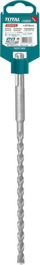 Total Four-Cut Diamond Drill Carbide with SDS Plus Shank for Masonry και Metal 12x210mm