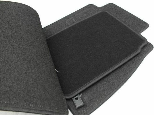 Petex Set of Front and Rear Mats 4pcs for Nissan Micra 2017+ Black