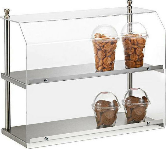 Garibaldi VRP03-2P/VRP-50-2R Neutrale Vitrine 2 Ebenen