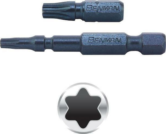 Benman Set 2 Screwdriver Bits Torx