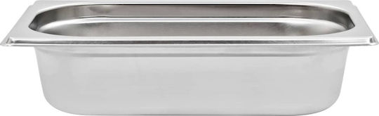 vidaXL Σκεύος Gastronorm Ανοξείδωτο GN1/4 με Βάθος 65mm (8τμχ)