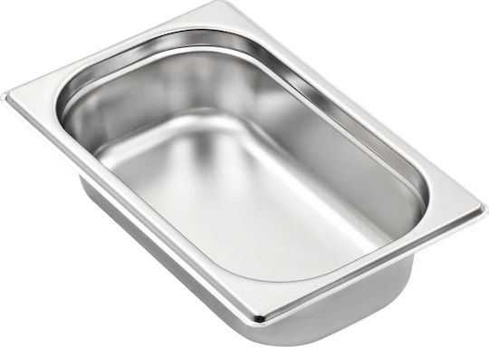 vidaXL Σκεύος Gastronorm Ανοξείδωτο GN1/4 με Βάθος 65mm (8τμχ)