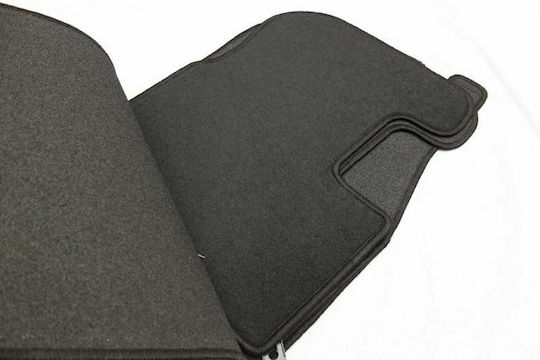 Petex Set of Front and Rear Mats 4pcs for Nissan Micra 2010+ Black