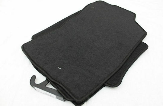 Petex Set of Front and Rear Mats 4pcs for Toyota Hilux 2016+ Black