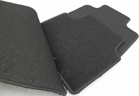 Petex Set of Front and Rear Mats 4pcs for Alfa Romeo Giulia 2016+ Black