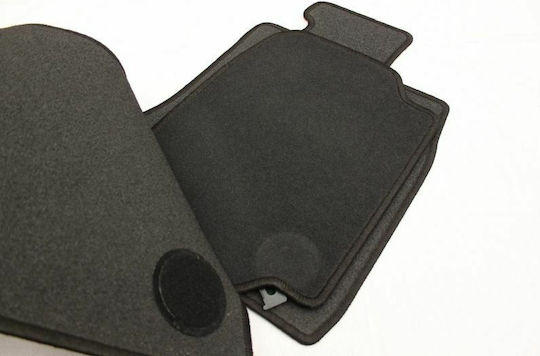 Petex Set of Front and Rear Mats 4pcs for BMW Series 7 2008+ Black