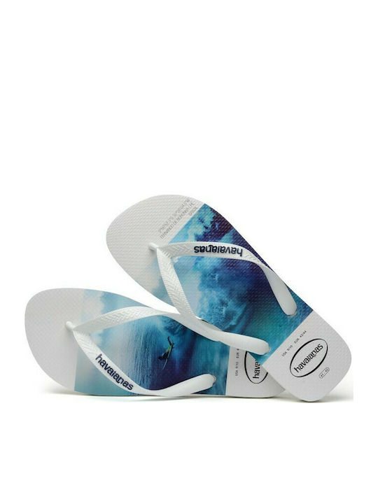 Hype Men's Flip Flops White