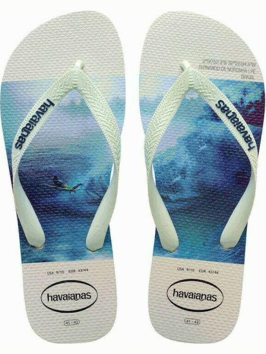 Hype Men's Flip Flops White