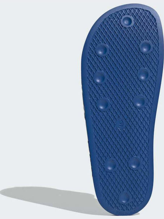 Adilette Men's Slides Glow Blue / Cloud White