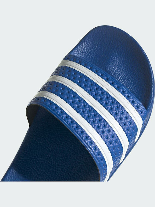 Adilette Men's Slides Glow Blue / Cloud White