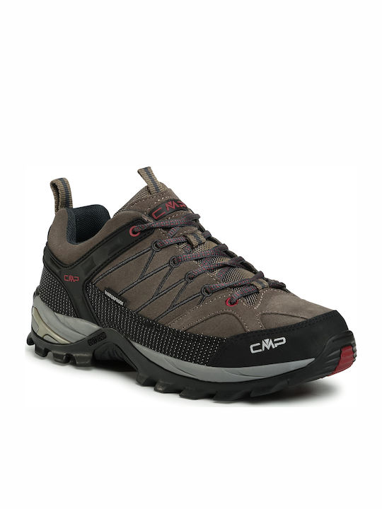 CMP Rigel Low Waterproof Men's Brown Hiking Shoes