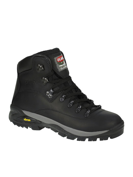 Olang Logan Tex 81 Männer Wanderschuhe Schwarz