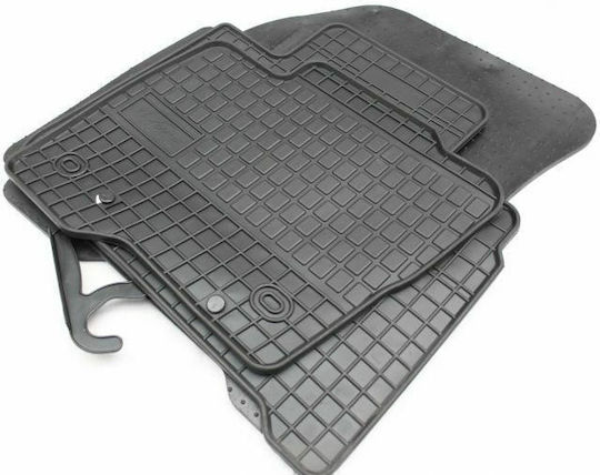 Frogum Set of Front and Rear Mats 4pcs for Ford S-Max 2015 Black