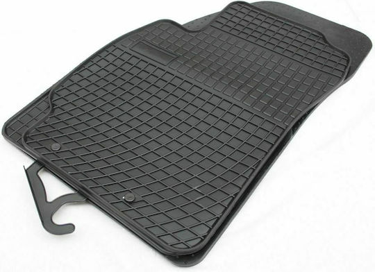 Frogum Set of Front and Rear Mats 4pcs for Honda HR-V 1999-2006 Black