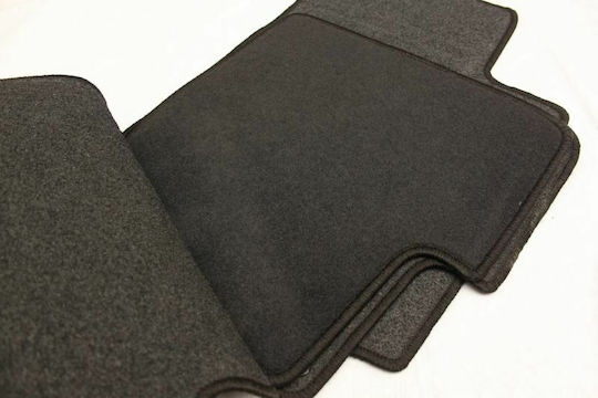 Petex Set of Front and Rear Mats 4pcs for Fiat Stilo 2001-2007 Black