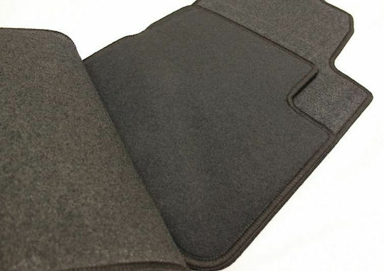 Petex Set of Front and Rear Mats 4pcs for Fiat Bravo 2007+ Black