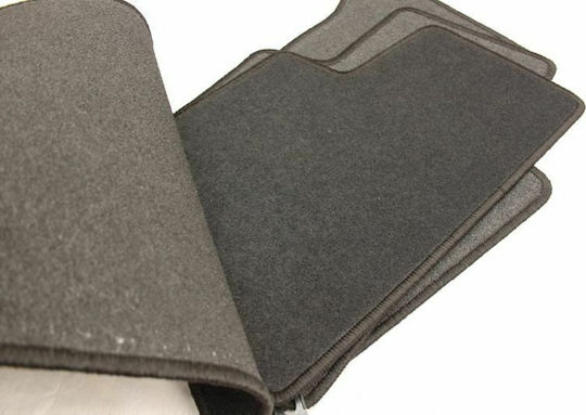 Petex Set of Front and Rear Mats 4pcs for Mercedes-Benz ML 1998-2005 Black