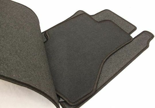 Petex Set of Front and Rear Mats 4pcs for Citroen C1 2005+ Black