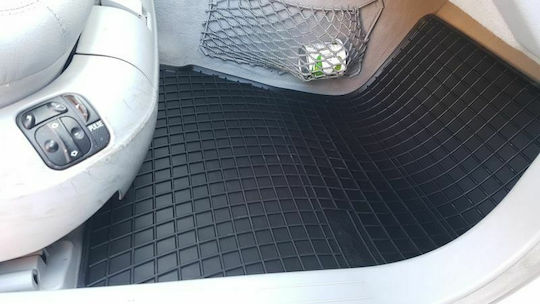 Frogum Set of Front and Rear Mats 4pcs for Mercedes-Benz S 1998-2005 Black