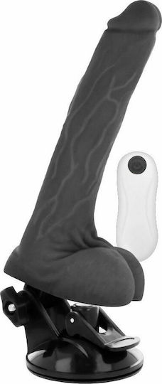 Dream Love Ρεαλιστικός Δονητής με Remote Control 18.5cm Black