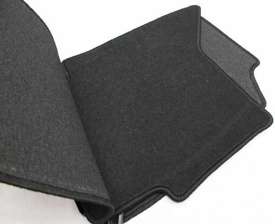 Petex Σετ Μπροστινά και Πίσω Πατάκια 4τμχ για Toyota Hilux 2006-2014 Μαύρα