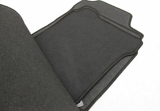 Petex Set of Front and Rear Mats 4pcs for Nissan Primera 2002-2007 Black