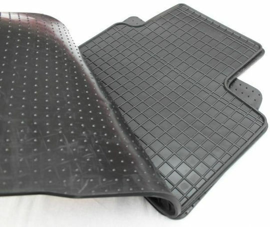 Frogum Set of Front and Rear Mats 4pcs for Renault Scenic 2016 Black