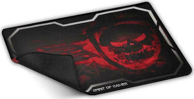 Spirit of Gamer Large Gaming Mouse Pad Red 435mm Smokey Skull