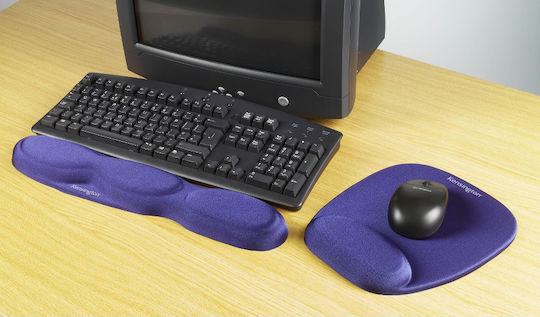 Kensington Foam Mouse Pad (250mm) με Στήριξη Καρπού Μπλε 64271