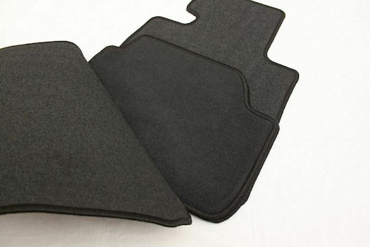 Petex Set of Front and Rear Mats 4pcs for BMW Series 1 / Series 2 2011 Black
