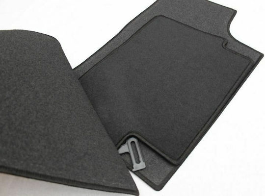 Petex Set of Front and Rear Mats 4pcs for Renault Laguna 1997-2001 Black