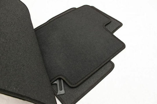 Petex Set of Front and Rear Mats 4pcs for Ford Tourneo Connect 2003-2013 Black