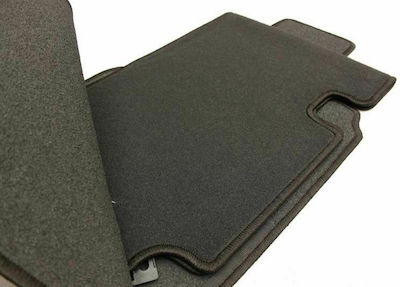 Petex Set of Front and Rear Mats 4pcs from Carpet for Honda CR-V Black