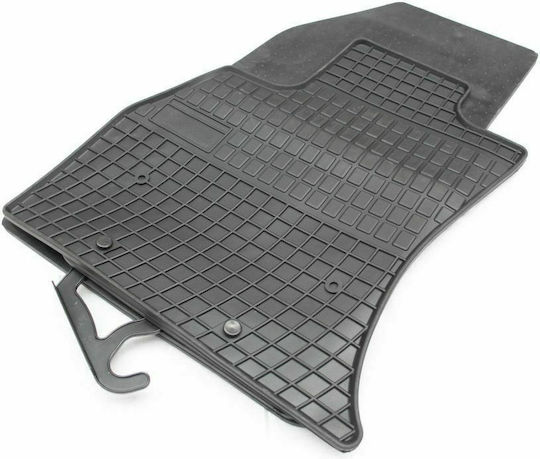 Frogum Set of Front and Rear Mats 4pcs for Fiat 500L 2012 Black