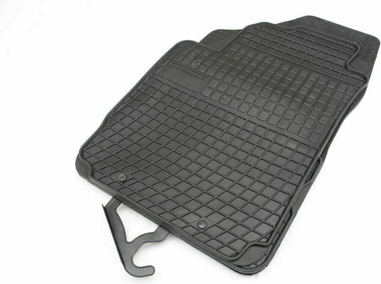 Frogum Set of Front and Rear Mats 4pcs for Fiat Bravo 2007-2014 Black