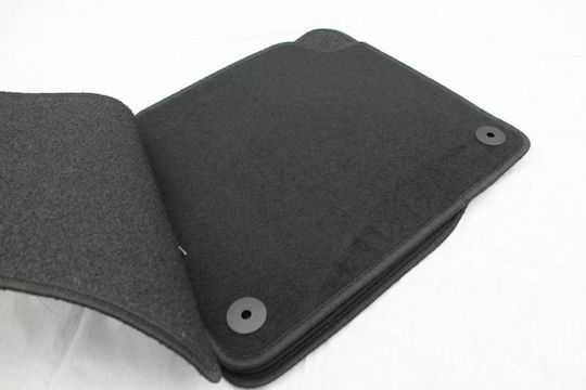 Petex Set of Front and Rear Mats 4pcs for Audi A8 2017+ Black