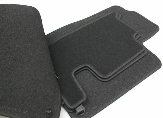 Petex Set of Front and Rear Mats 4pcs for Peugeot RCZ 2010+ Black