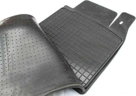 Frogum Set of Front and Rear Mats 4pcs for Suzuki Swift 2017 Black