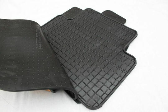Frogum Set of Front and Rear Mats 4pcs for Volkswagen Golf Sportsvan 2014 Black