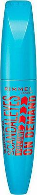 Rimmel Scandal Eyes On Demand Waterproof Mascara για Όγκο 001 Black 12ml